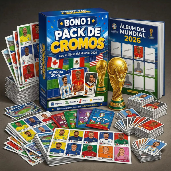 (EBOOK) Pack de Cromos Premium Mundial 2026