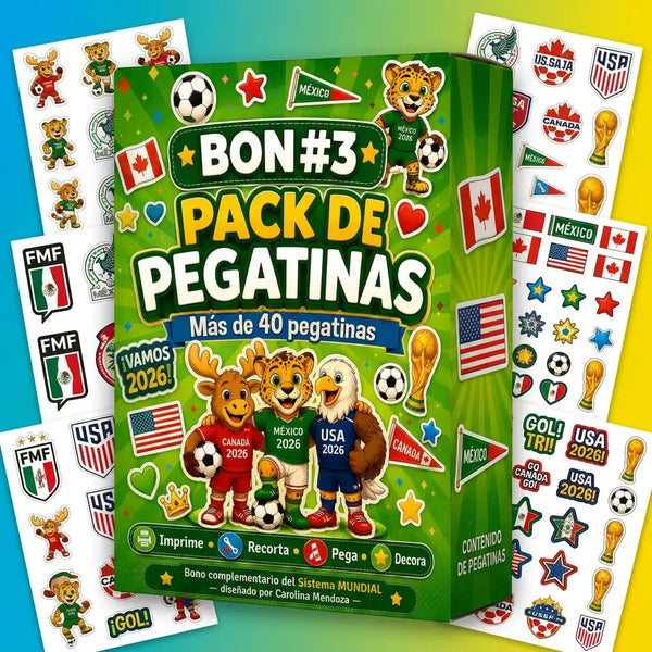 (EBOOK) Mega Pack de Pegatinas 2026